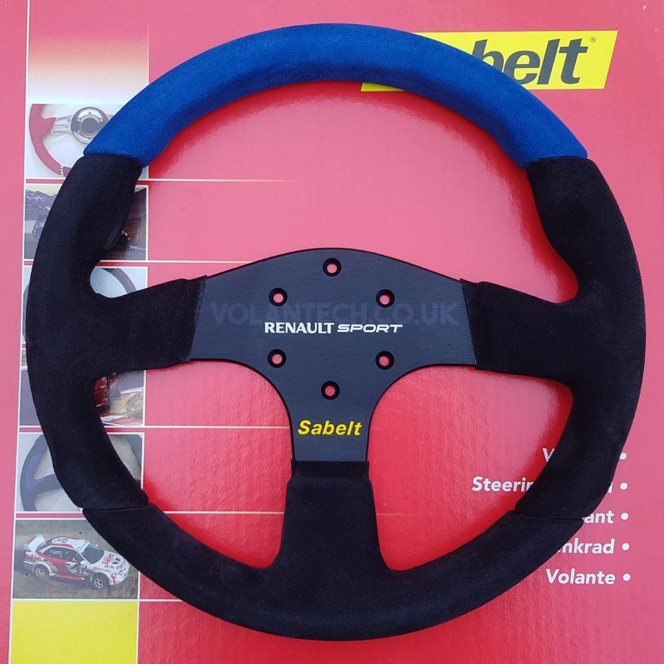 Sabelt Renaultsport Blue/Black 330mm Steering Wheel