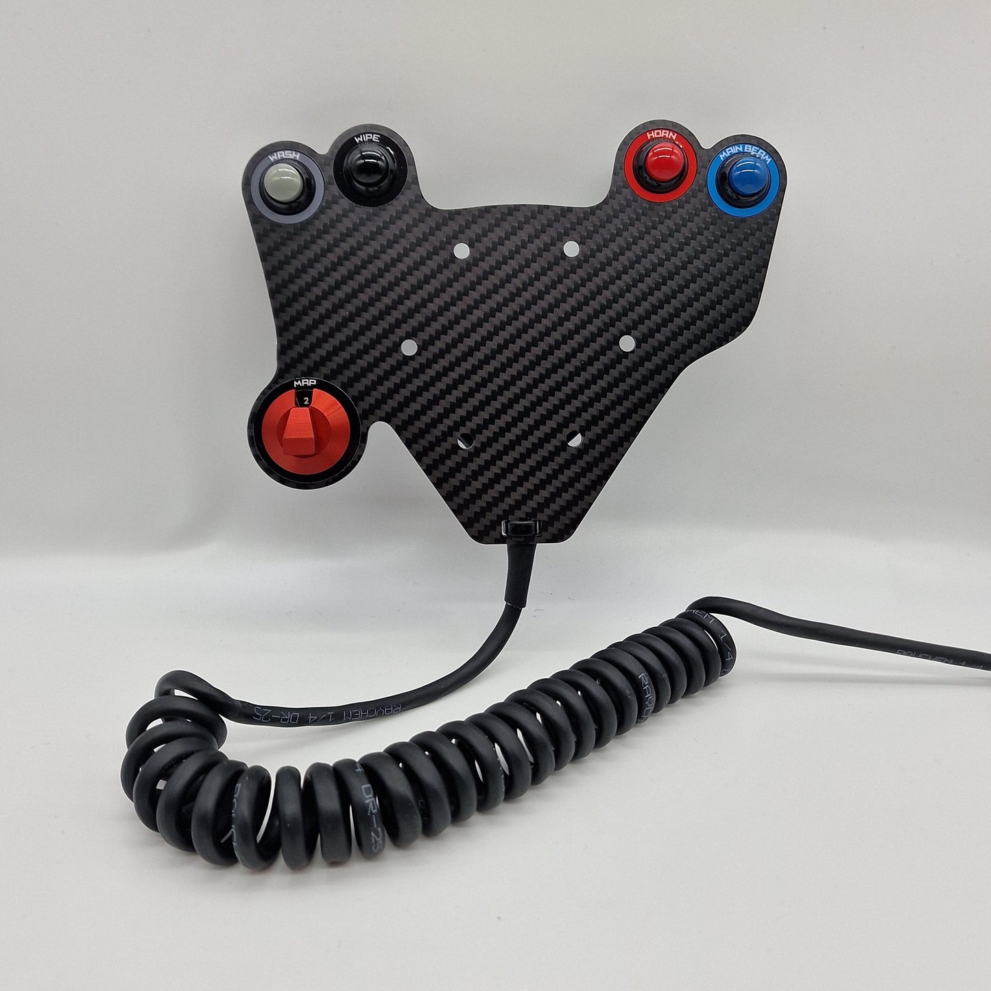 4 Button Wired Race Car Steering Wheel Switch Panel
