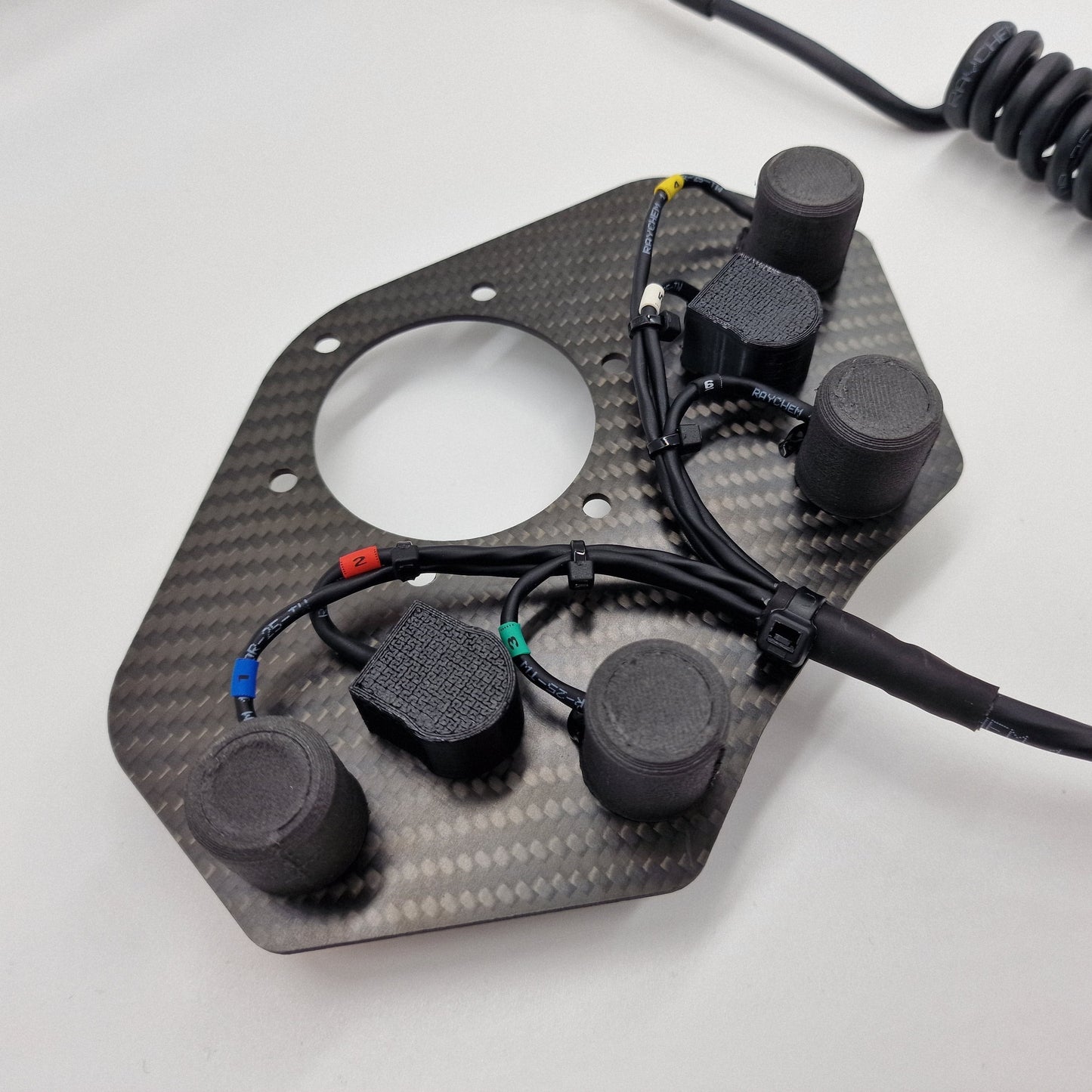 6 Button Wired Race Car Steering Wheel Switch Panel