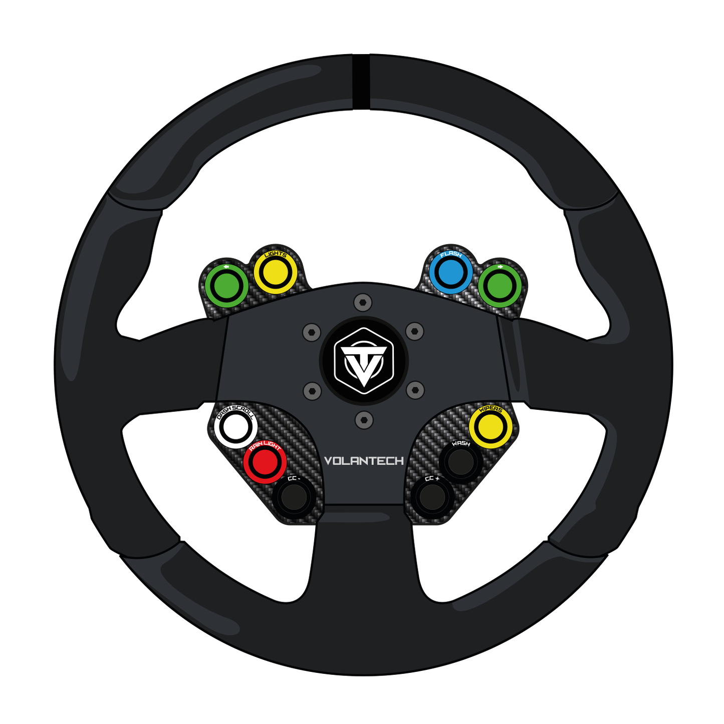 Renault Clio MK3 Stalk Delete Plug&Play Steering Wheel Kit