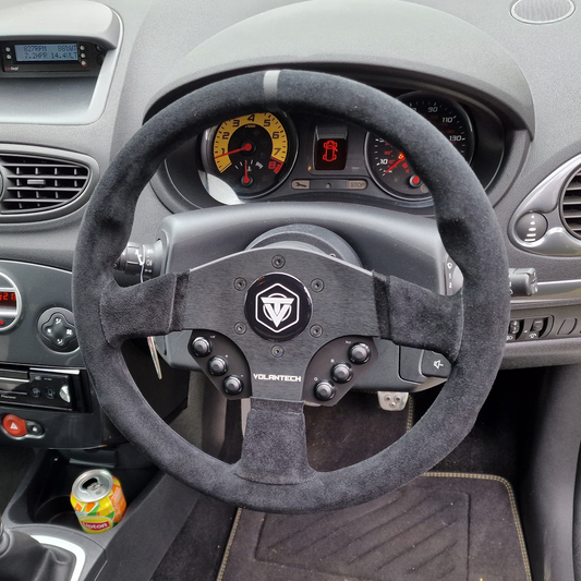 Volantech Uno Black 330mm Suede Racing Steering Wheel