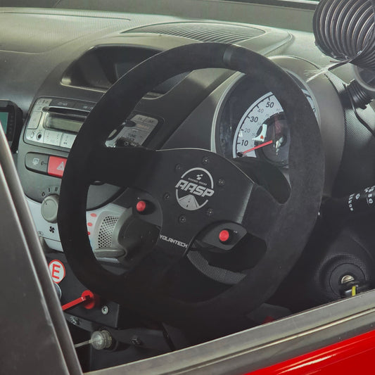 bespoke engraved volantech duo steering wheel