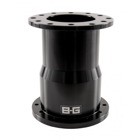BG Racing 100mm Steering Wheel Spacer – 6x70 / 6x74 PCD – Black Anodised