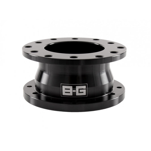 BG Racing 40mm Steering Wheel Spacer – 6x70 / 6x74 PCD – Black Anodised