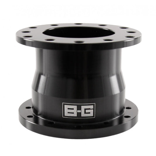 BG Racing 60mm Steering Wheel Spacer – 6x70 / 6x74 PCD – Black Anodised
