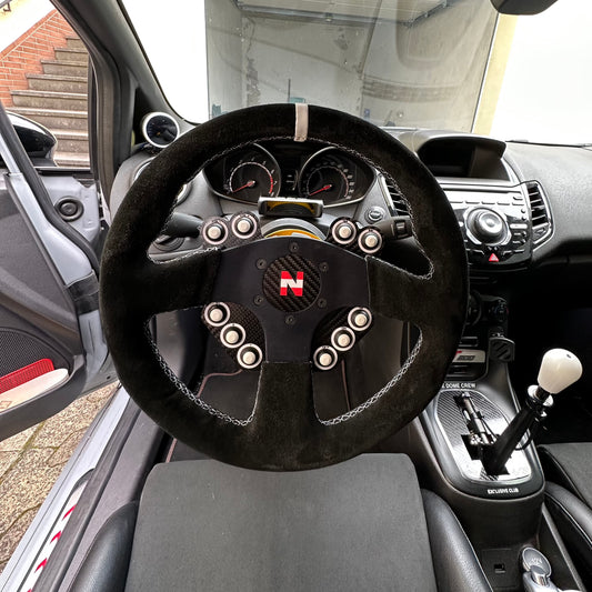 Ford Fiesta MK7 Full OEM Aftermarket Steering Wheel Retrofit Kit