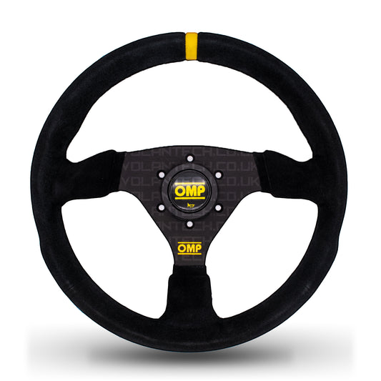 OMP Targa 330mm Suede Round Steering Wheel