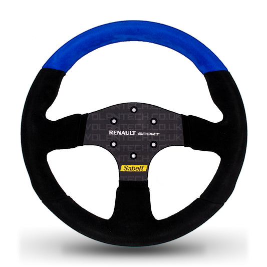 Volante Sabelt Renaultsport Azul/Negro 330mm