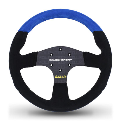 Sabelt Renaultsport Blue/Black 330mm Steering Wheel