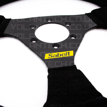 Sabelt SW-633 330mm Suede Round Steering Wheel