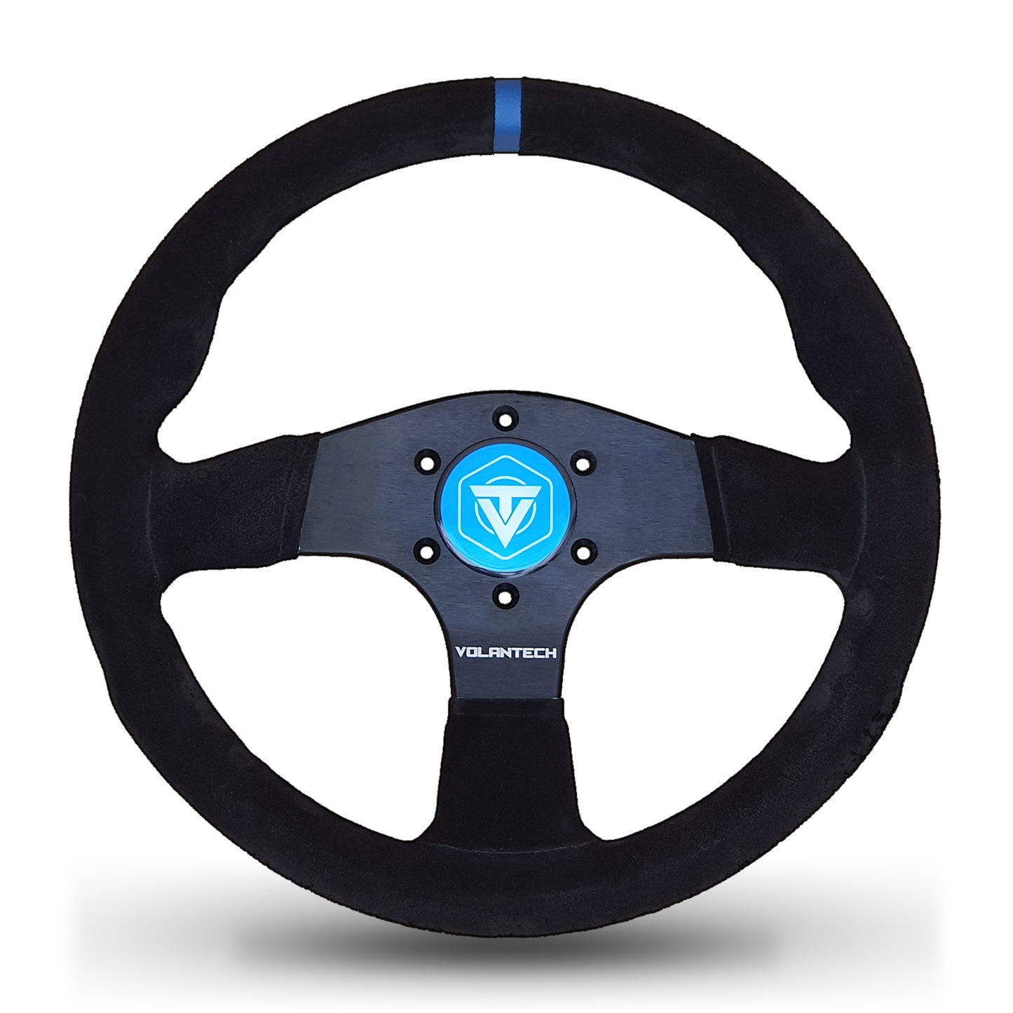Volantech Uno Blue 330mm Suede Racing Steering Wheel