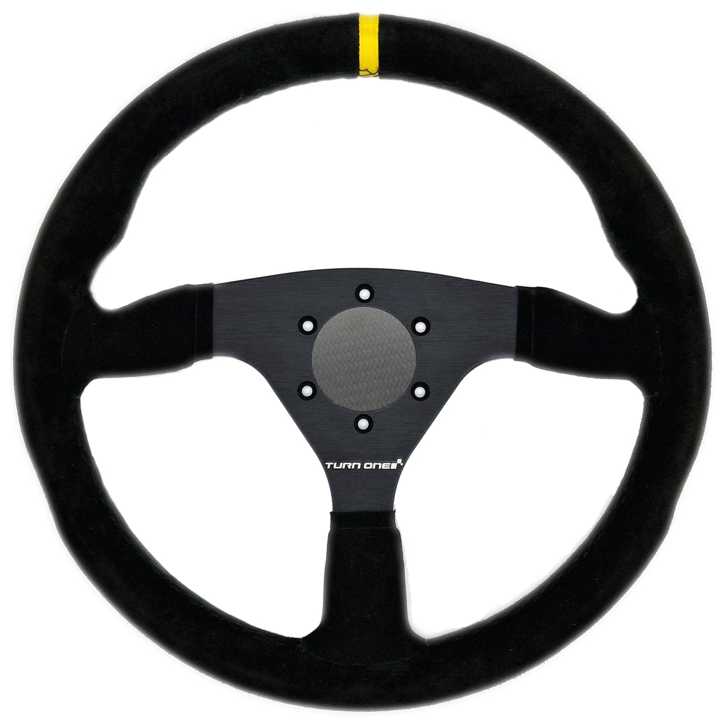 Carbon Fiber Steering Wheel Center Horn Hole Blank