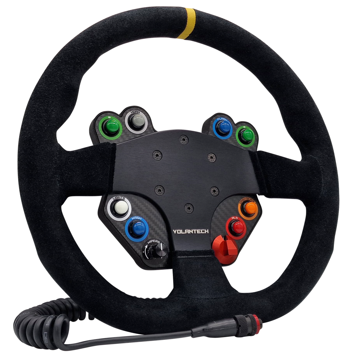 8 Button CANBUS Wired Race Car Steering Wheel Switch Panel – Volantech