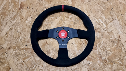 Volantech Uno Red 330mm Suede Racing Steering Wheel